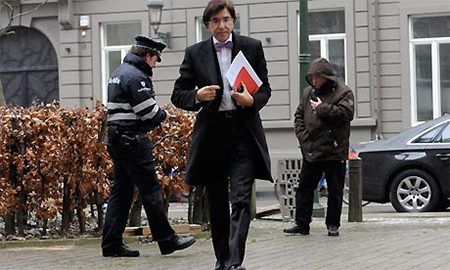 Roban el portátil del primer ministro de Bélgica